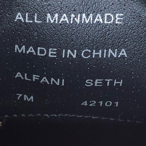 Alfani Seth Brown Dress Shoes Size 7M - Picture 6 of 8